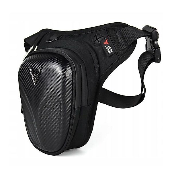 QLS Beintasche Motorrad Sport Oberschenkeltasche Schwarz, günstig online kaufen