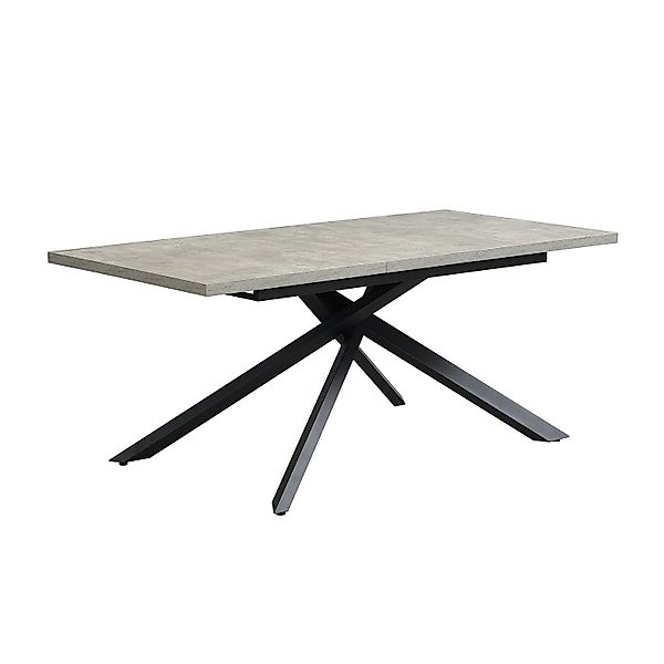 DUBI Möbel Esstisch MALTE, X-Gestell, 140-220cm, günstig online kaufen