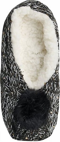 Capelli New York Socken Ballerina Haussocke im Zopfmuster günstig online kaufen