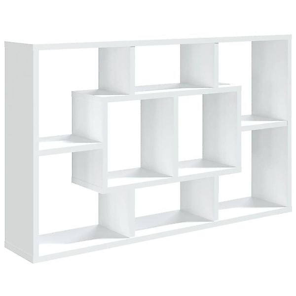 vidaXL Wandregal, Regal Weiß 85x16x52,5 cm günstig online kaufen