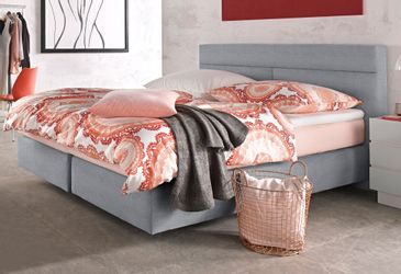 Westfalia Schlafkomfort Boxspringbett mit Zierkissen günstig online kaufen