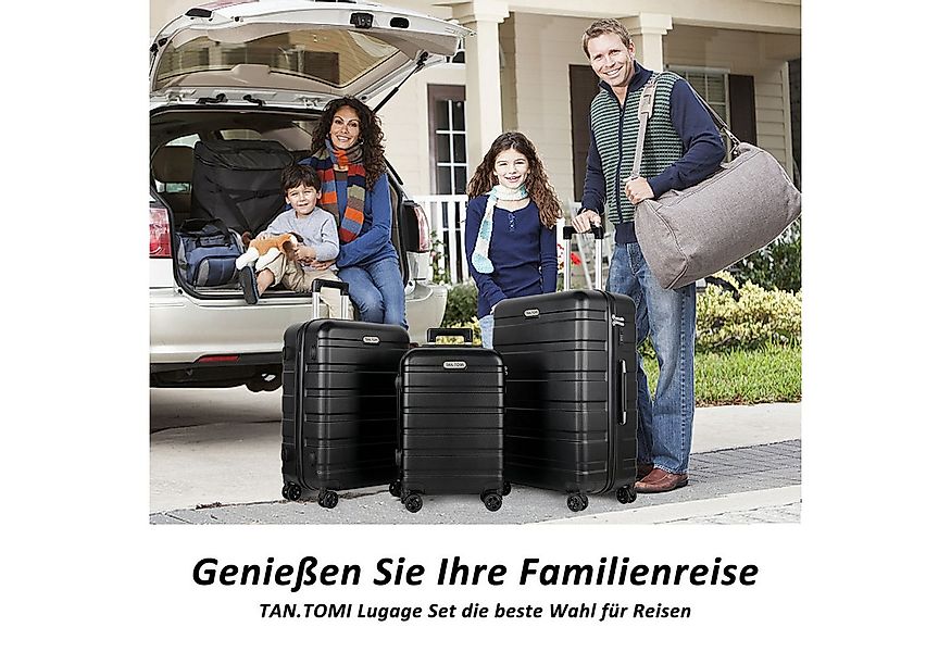 TAN.TOMI Handgepäckkoffer Koffer Hartschale Leicht Reisekoffer ABS Geräumig günstig online kaufen