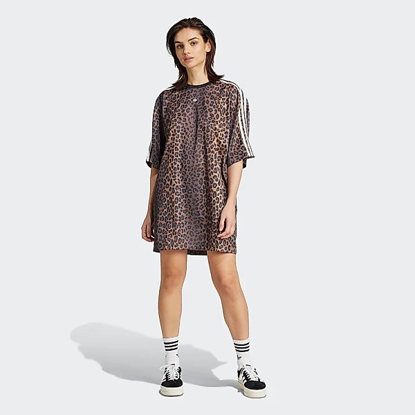 adidas Originals Shirtkleid "TEE DRESS", (1 tlg.), Leoprint Shirtkleid, Dre günstig online kaufen