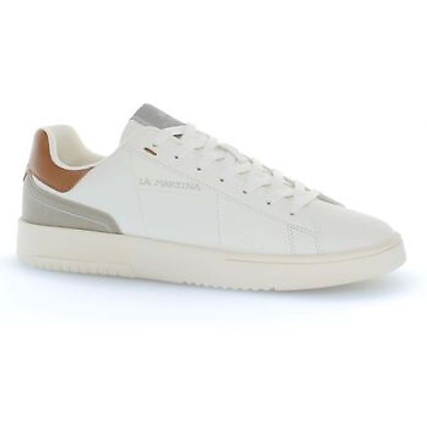 La Martina  Sneaker 001.A00.BR CALF-BIANCO/COGNAC günstig online kaufen