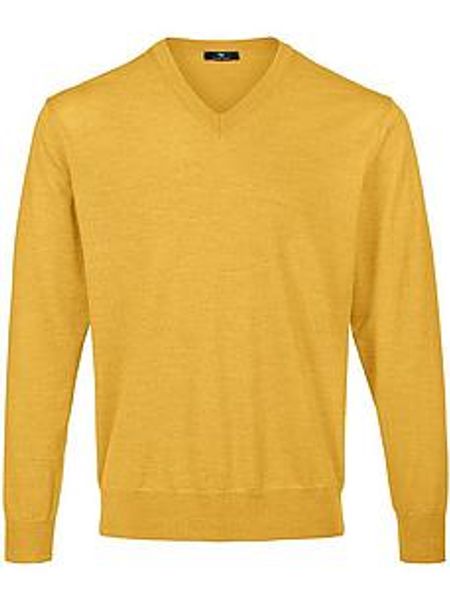 V-Pullover Peter Hahn gelb günstig online kaufen