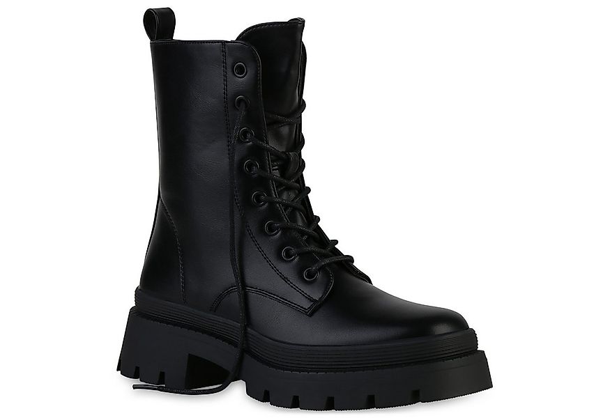 VAN HILL 839524 Schnürstiefelette Damen Leicht Gefüttert Schnürstiefeletten günstig online kaufen