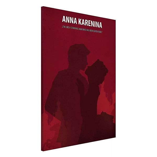 Magnettafel Abstrakt - Hochformat 2:3 Filmposter Anna Karenina günstig online kaufen