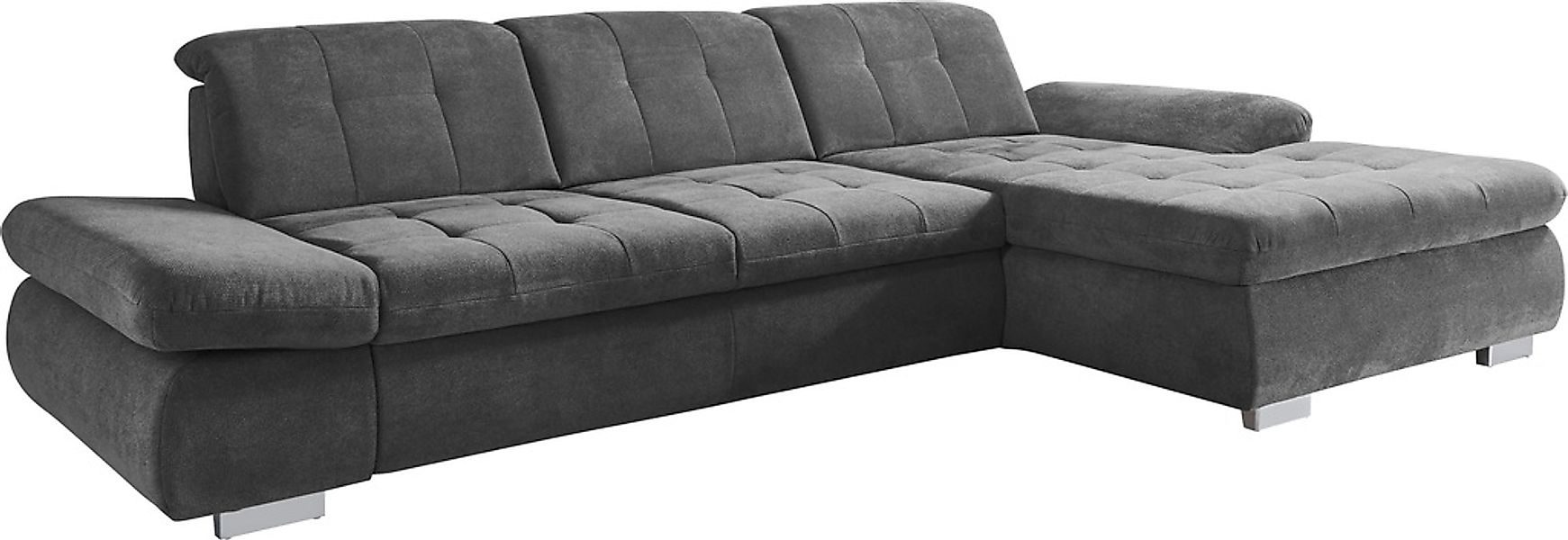 Die PlanBar Ecksofa "MP-IN17004 L-Form", wahlweise mit Bettfunktion, Sitzti günstig online kaufen