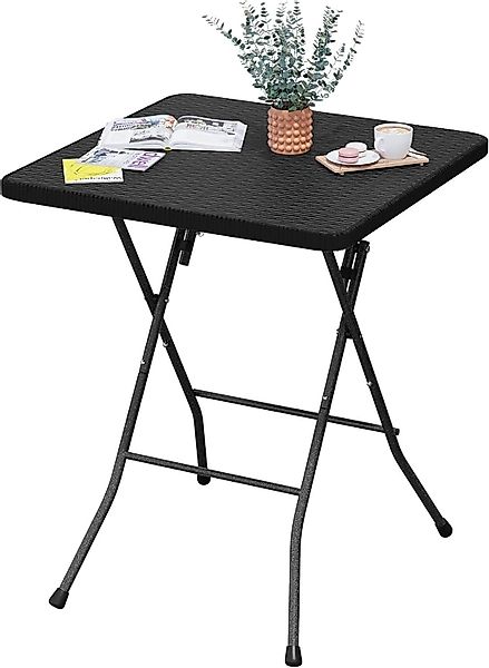 EUGAD Gartentisch (1-St), klappbarer Balkontisch Campingtisch, günstig online kaufen