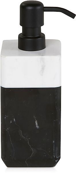 Möve Seifenspender Black & White, Marmor, günstig online kaufen