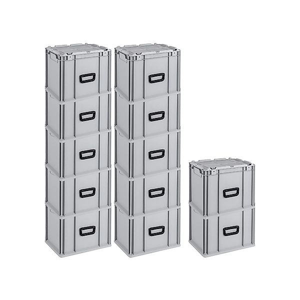 PROREGAL Spar Set 12x Eurobox Nextgen Portable HxBxT 335 x 30 x 40 cm 30 Li günstig online kaufen