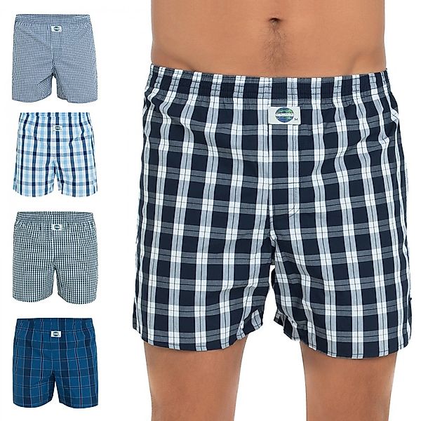 D.E.A.L International 5-er Set Boxershorts Karo-Mix günstig online kaufen