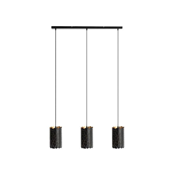 Lindby Pendelleuchte Aralena 10025854 Modern in Schwarz aus Metall 3-flammi günstig online kaufen
