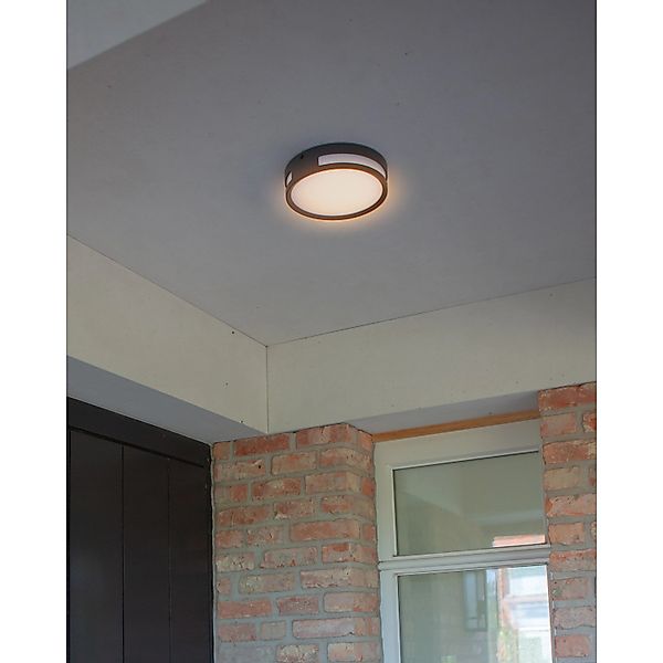 Lutec LED-Außenwandleuchte Rola Anthrazit günstig online kaufen