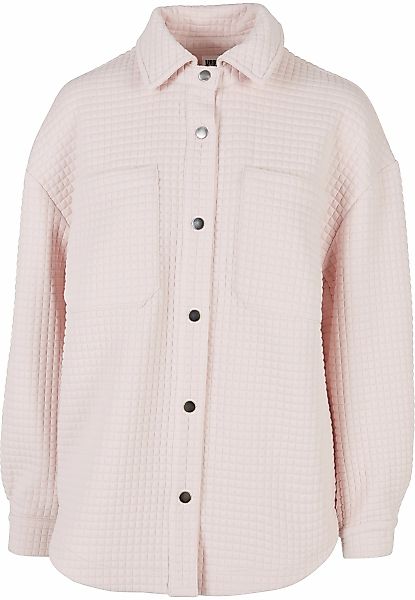 URBAN CLASSICS Shirtjacke "Urban Classics Damen Ladies Quilted Sweat Oversh günstig online kaufen