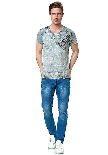 Rusty Neal T-Shirt im coolen Used-Look-Design günstig online kaufen