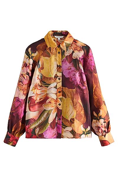 Next Langarmhemd Langärmeliges Button-down-Hemd (1-tlg) günstig online kaufen