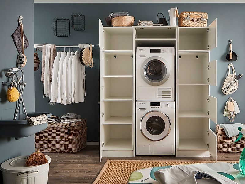 Laundreezy Mehrzweckschrank-Set LAUNDREEZY LDLK3, Breite 167,5 günstig online kaufen