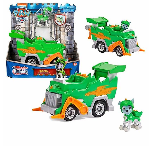 PAW PATROL Spielzeug-Auto Fahrzeuge Rescue Knights Paw Patrol Deluxe Autos günstig online kaufen