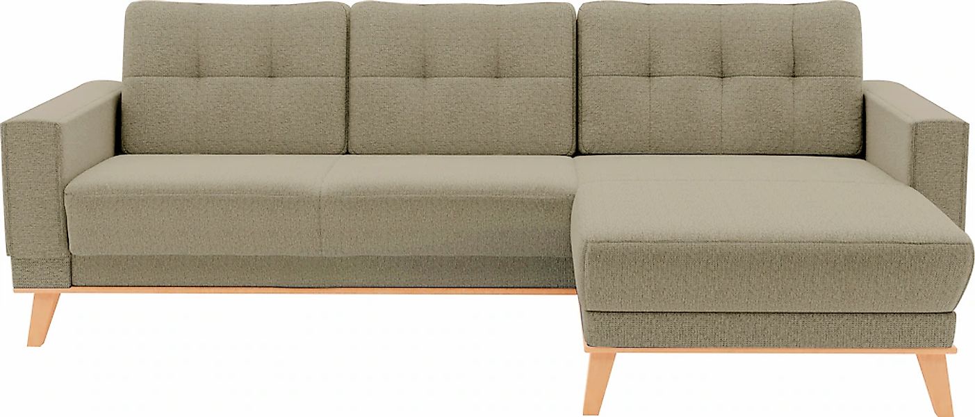 sit&more Ecksofa "Lavida L-Form" wahlweise mit Kippfunktion und Bettkasten günstig online kaufen