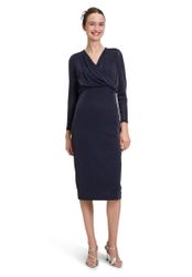 Vera Mont Cocktailkleid "Damen Cocktailkleid mit Lurexfaden" Ohne Tasche Ma günstig online kaufen