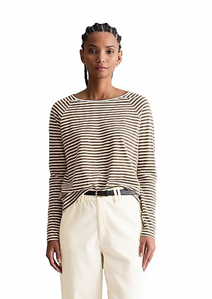 Marc OPolo DENIM Langarmshirt "aus Loose Knit Jersey" günstig online kaufen