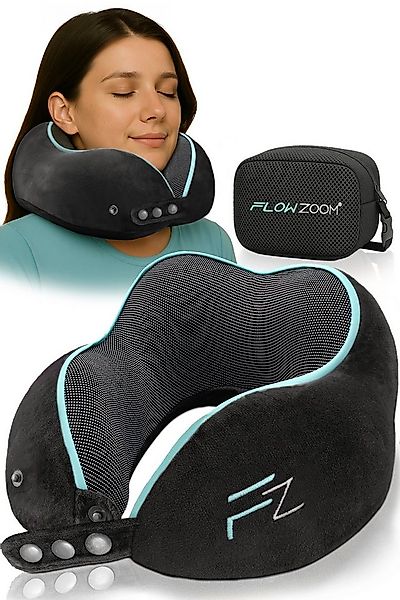 FLOWZOOM Nackenhörnchen COMFY - Nackenkissen Flugzeug - Reisekissen aus Mem günstig online kaufen