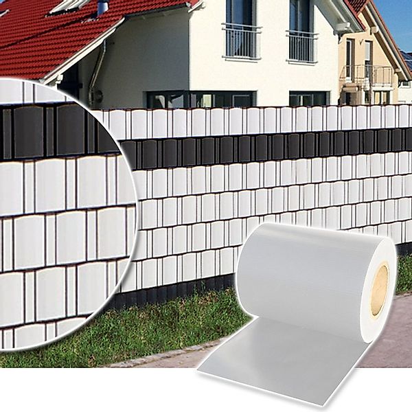 Plantiflex Sichtschutzstreifen Sichtschutz Rolle 35m blickdicht PVC Zaunfol günstig online kaufen