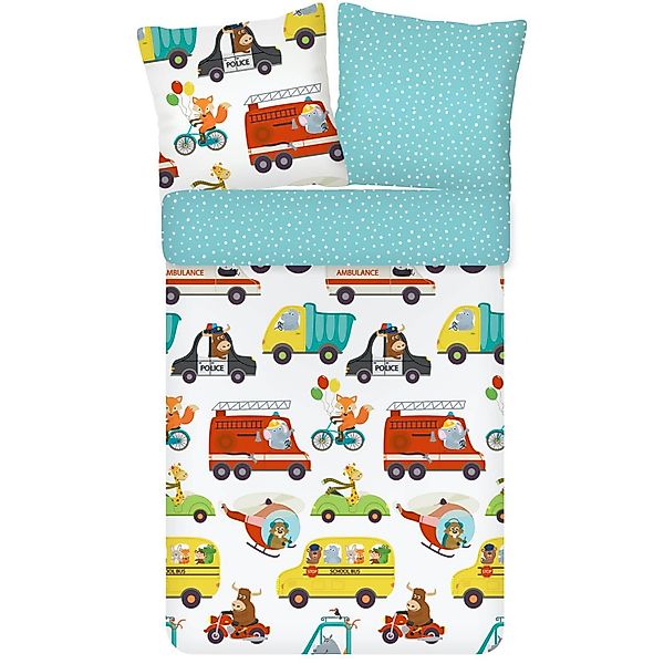 ESPiCO Bettwäsche Verkehr Trendy Bedding, Renforcé, günstig online kaufen