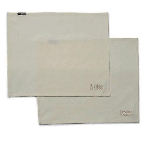 Rivièra Maison Tischdecke Tischsets Clasic Placemat Flax (2 Stück) günstig online kaufen