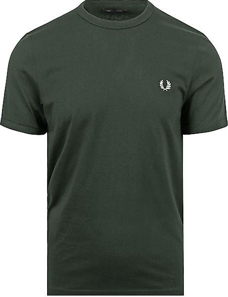 Fred Perry T-Shirt Dunkelgrün T50 - Größe XL günstig online kaufen