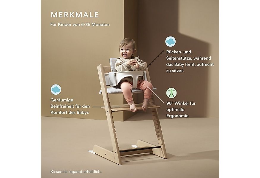 Stokke Hochstuhl Tripp Trapp® Kinderhochstuhl mit Baby Set² günstig online kaufen