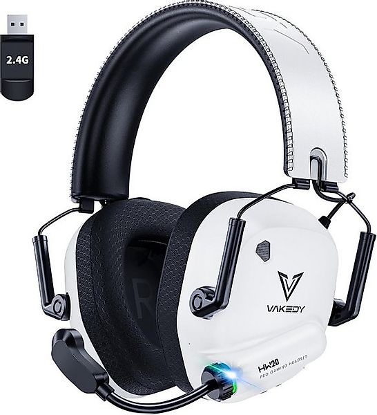 Vakedy mit Mikrofon,50mm Treiber,50 Std Akkulaufzeit,niedrige Latenz,leicht günstig online kaufen