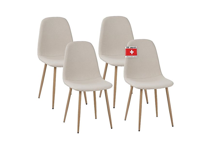Albatros International Esszimmerstuhl Esszimmer Stühle 4 er Set FANO, Stuhl günstig online kaufen