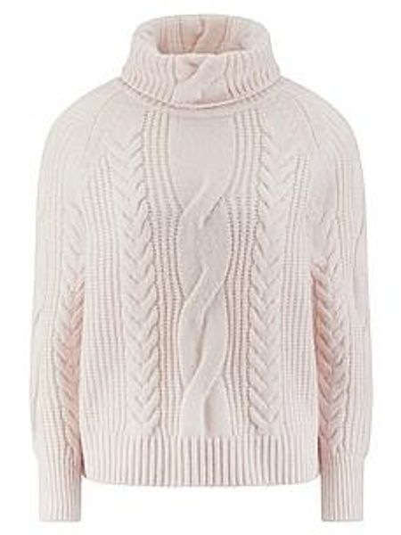Rollkragen-Pullover include rosé günstig online kaufen