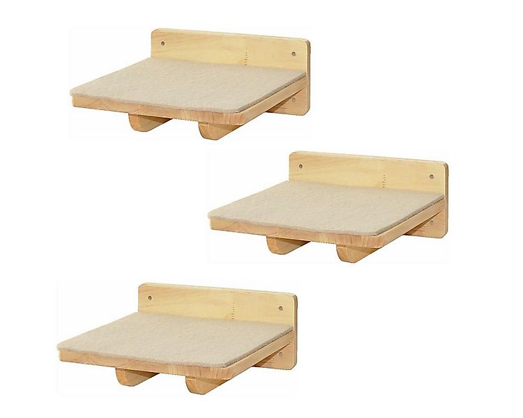 nanook Ersatz-Kratzbaumstamm 3-er Set Katzentreppe für Wandmontage günstig online kaufen