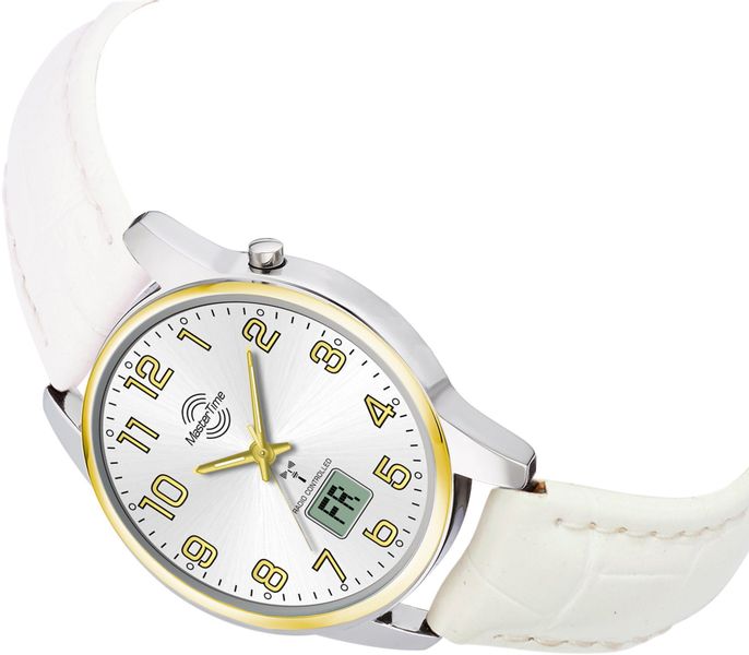 MASTER TIME Funkuhr Basic MTLA-10799-42L, Armbanduhr, günstig online kaufen