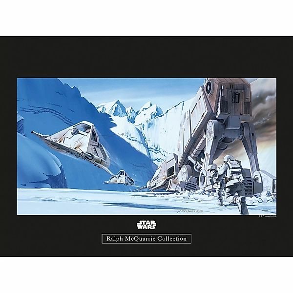 Komar Wandbild Star Wars Snowspeed 40 x 30 cm günstig online kaufen