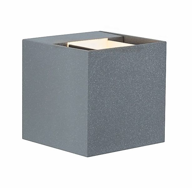 Paulmann Cybo LED-Außenwandleuchte, 2.700 K, 8 x 8 cm, weiß günstig online kaufen