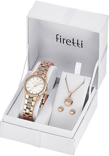 Firetti Quarzuhr, (Set, 5-tlg., mit Anhänger, günstig online kaufen