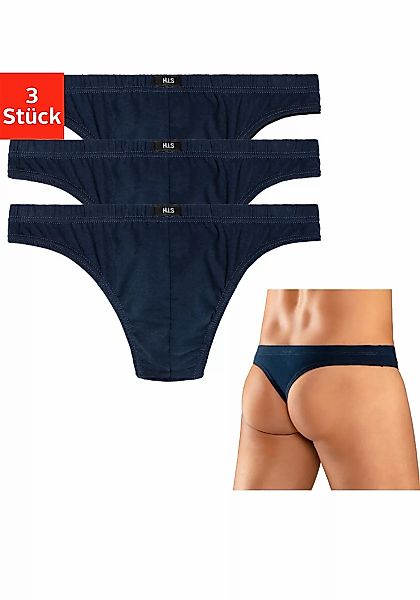 H.I.S String, (Packung, 3 St.), aus weichem Baumwoll-Stretch günstig online kaufen