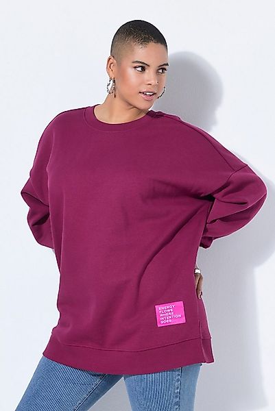 Studio Untold Sweatshirt Sweatshirt oversized Statement Patch Langarm günstig online kaufen