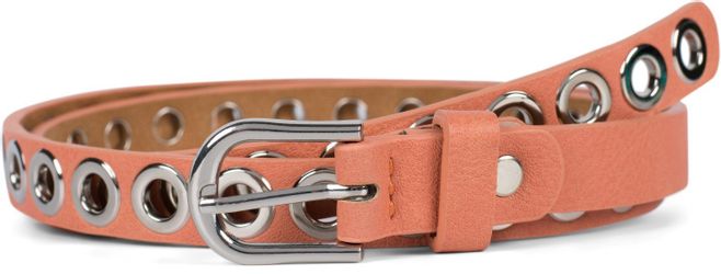 styleBREAKER Nietengürtel Schmaler Gürtel mit Lochnieten günstig online kaufen