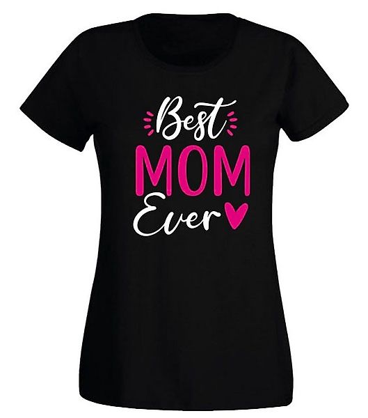 G-graphics T-Shirt Damen T-Shirt - Best Mom Ever Slim-fit, mit Frontprint, günstig online kaufen