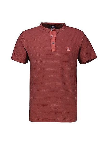 LERROS Henleyshirt LERROS Herren Serafino-Shirt, gestreift günstig online kaufen