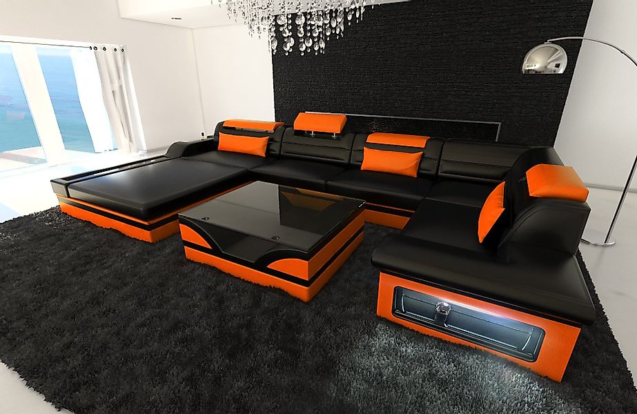 Sofa Dreams Wohnlandschaft Sofa Leder Mezzo günstig online kaufen