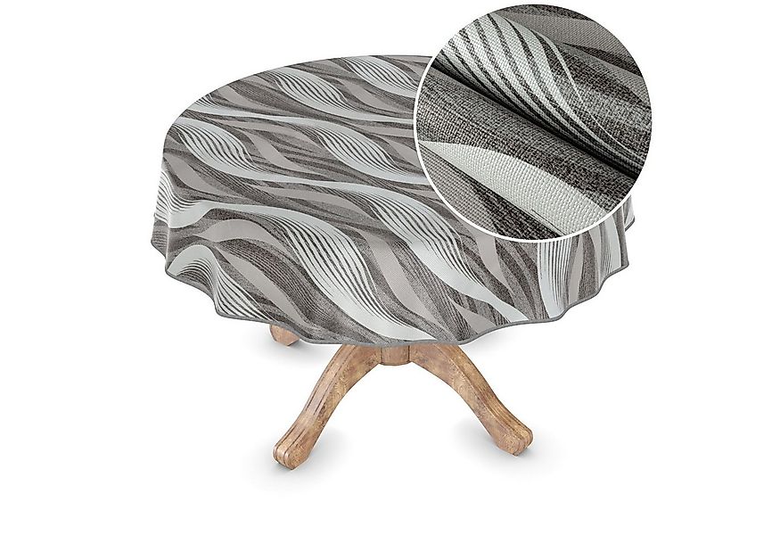 ANRO Tischdecke Besonders Feine Wachstuchtischdecke Premium Gartentischdeck günstig online kaufen