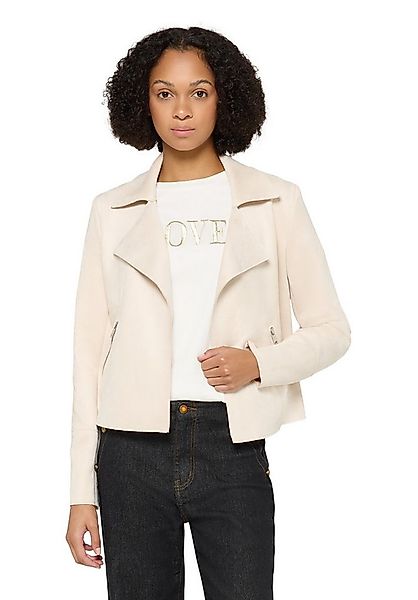 Cartoon Jackenblazer Damen mit offenem Saum günstig online kaufen
