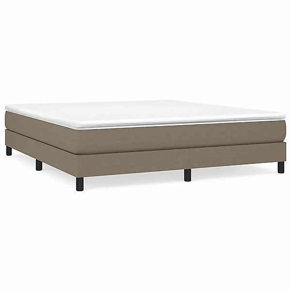 vidaXL Boxspringbett Taupe 180x200 cm Stoff1371203 günstig online kaufen