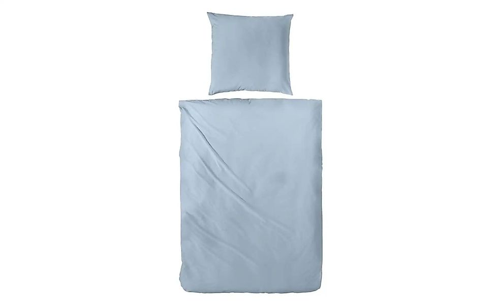 Mako-Satin Bettwäsche-Set   ¦ blau ¦ Maße (cm): B: 240 H: 1 Bettwaren > Bet günstig online kaufen